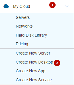 create new desktop